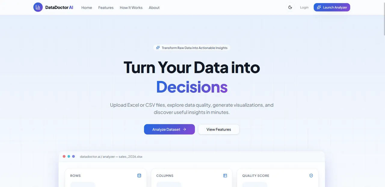 DataDoctor preview